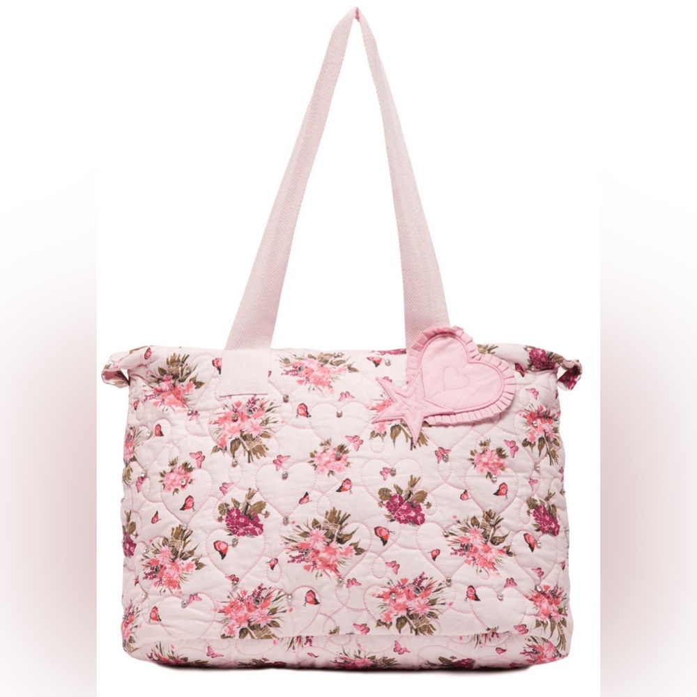 LoveShackFancy Oran Weekender Tote Bag